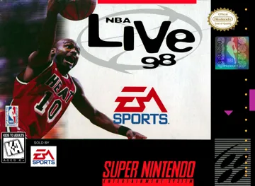 NBA Live 98 (USA) box cover front